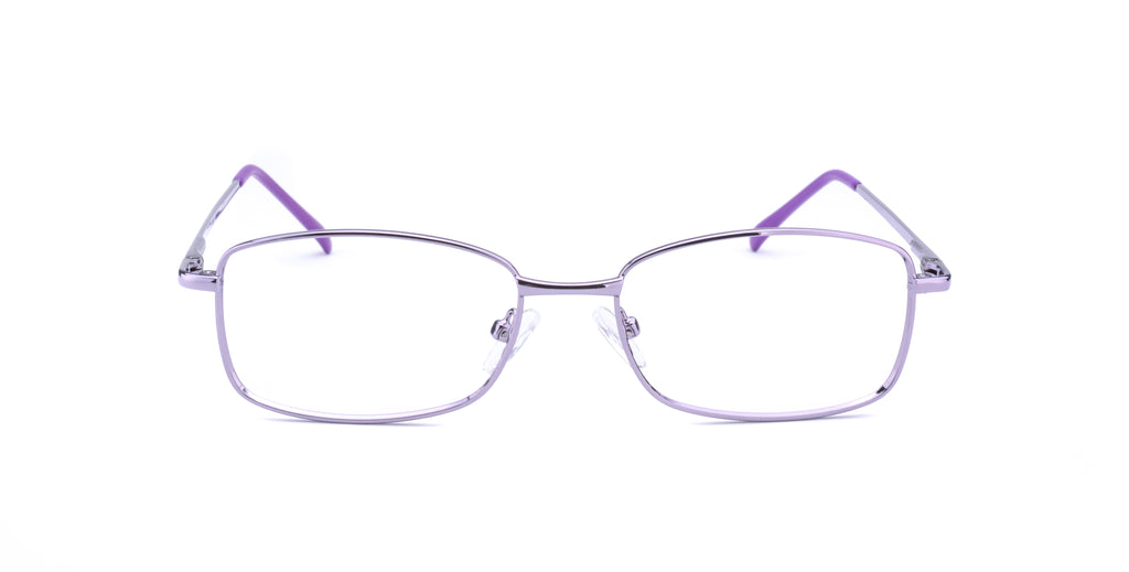 Women | Shiny Purple | Metal Glasses - RA316-1