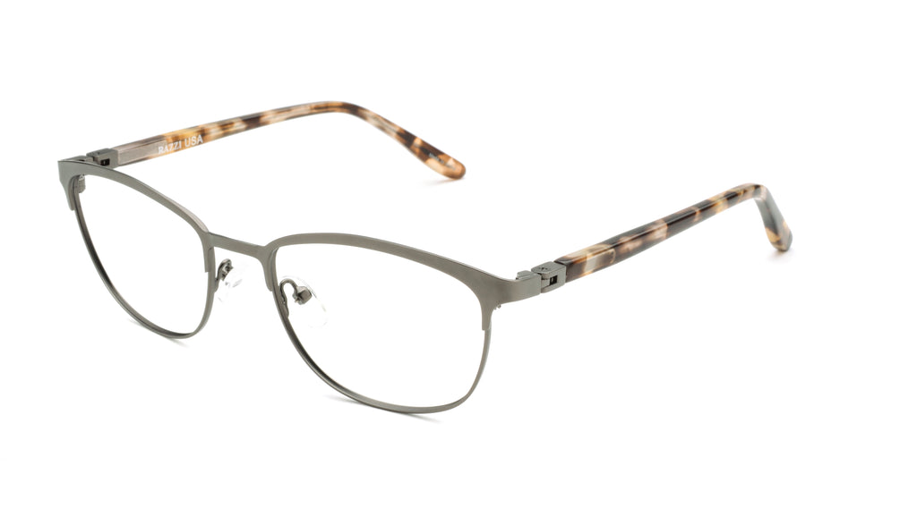 RA436-3 | Women | Matte Gun | Metal Glasses