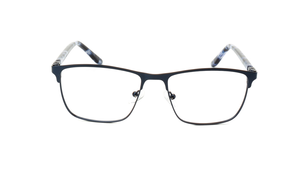 RA438-3 | Men | Matte Blue | Metal Glasses