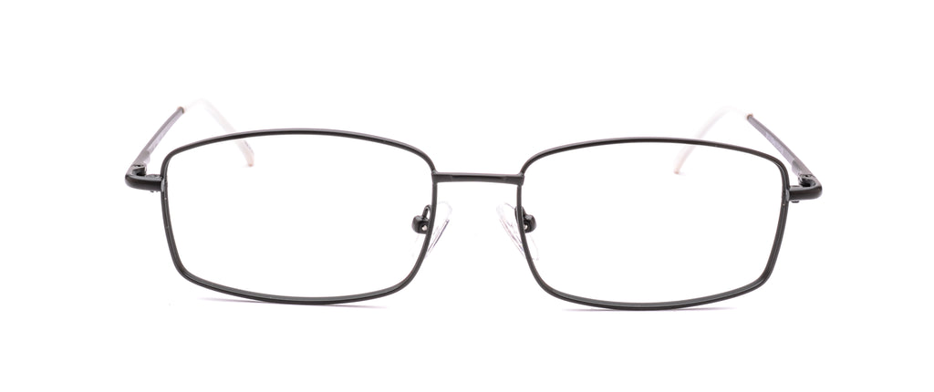 Men | Matte Black | Metal Glasses - RA301-3