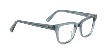 MX2000A-3 | Men | Shiny Blue | Acetate Glasses