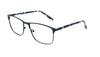 RA438-3 | Men | Matte Blue | Metal Glasses