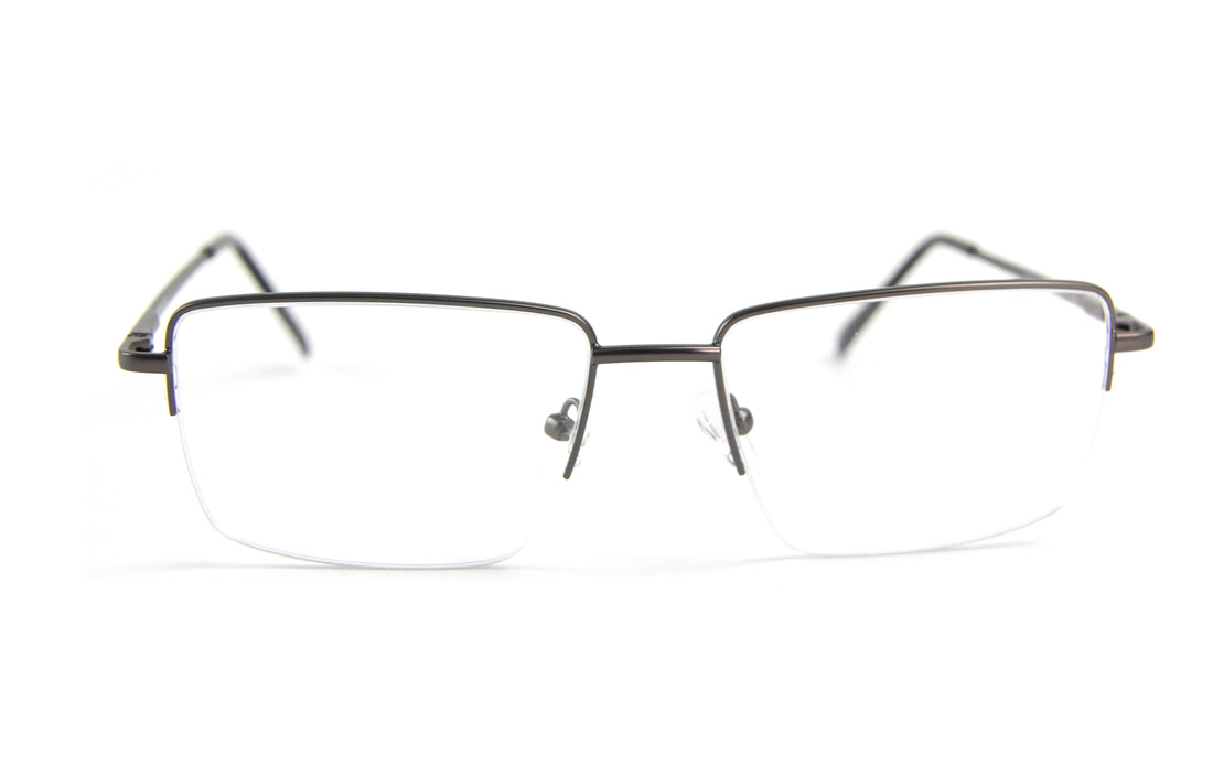 RA321-3 | Men | Matte Gun | Metal Glasses