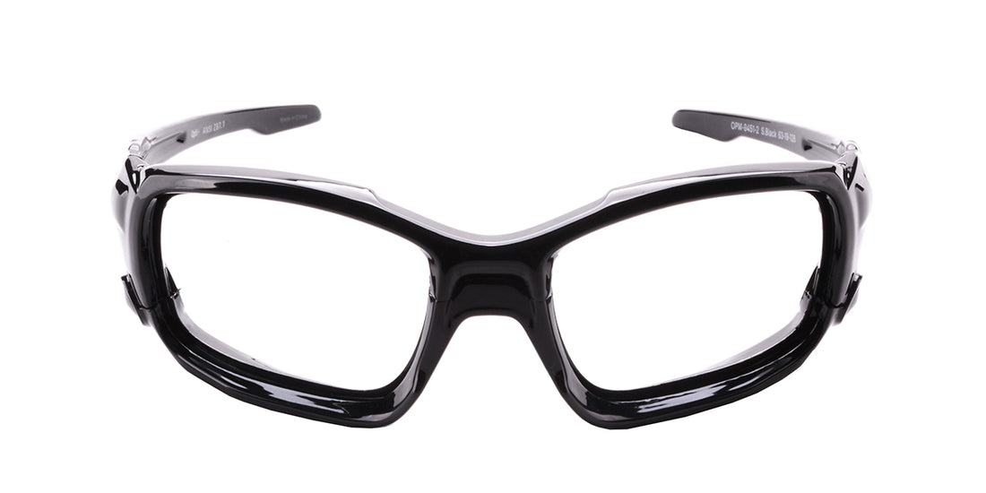 OPM-9451-2 | Safety Glasses | Shiny Black