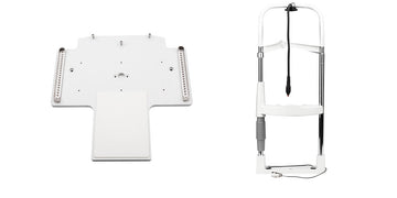 INS-11078-4-O | Slit Lamp Metal Plate and Jaw Rest Set
