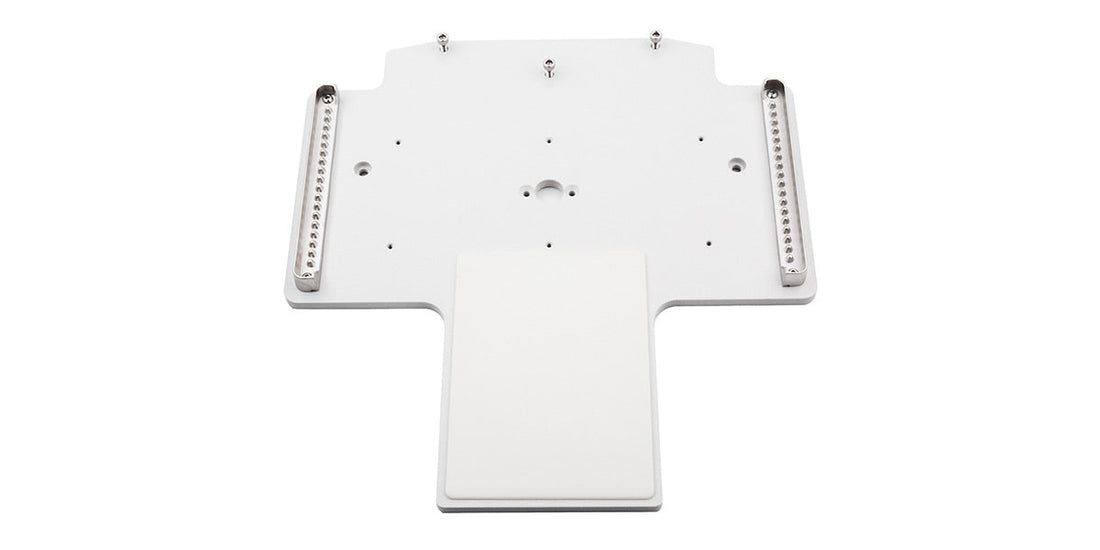 INS-11078-4-O | Slit Lamp Metal Plate and Jaw Rest Set