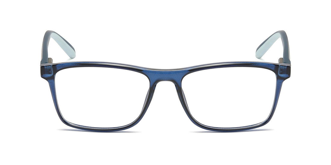 MX2267A-2 | Unisex | Shiny Blue | TR-90 Glasses