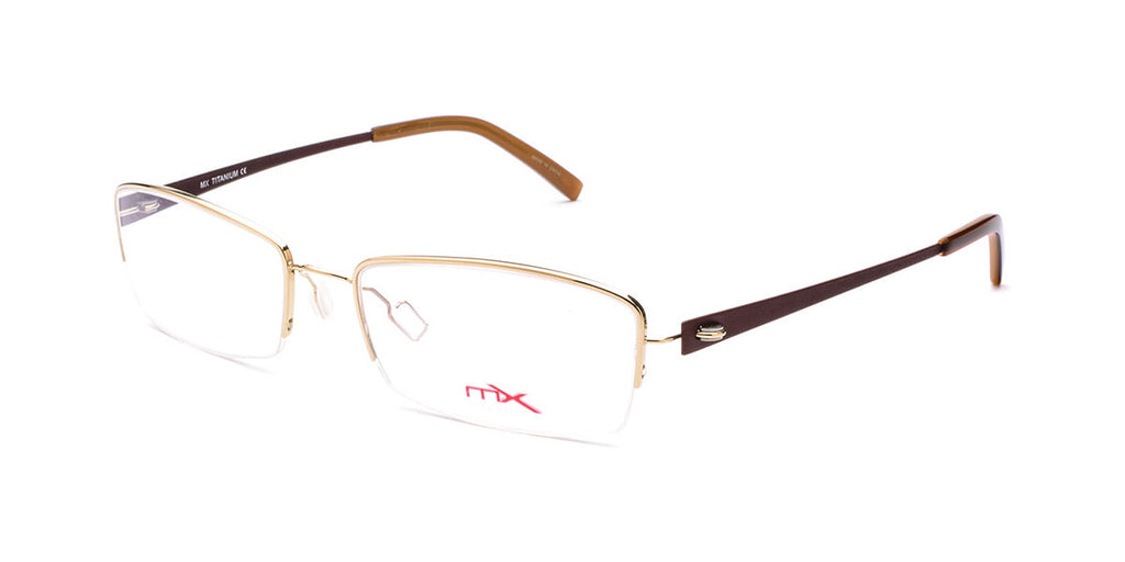 MX4009-2 | Women | Shiny Gold | Titanium Glasses