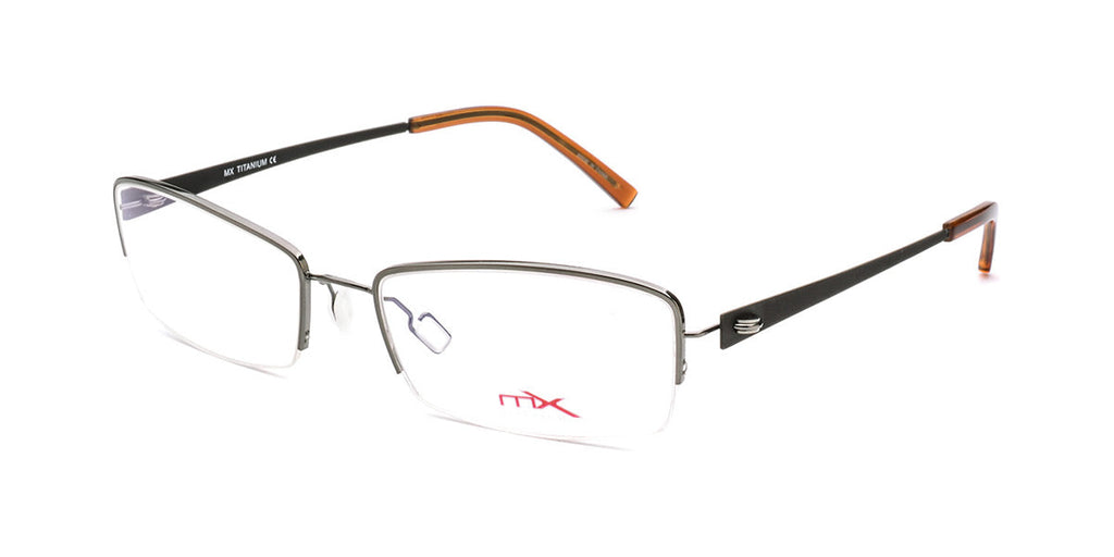 MX4009-3 | Women | Shiny Gun | Titanium Glasses