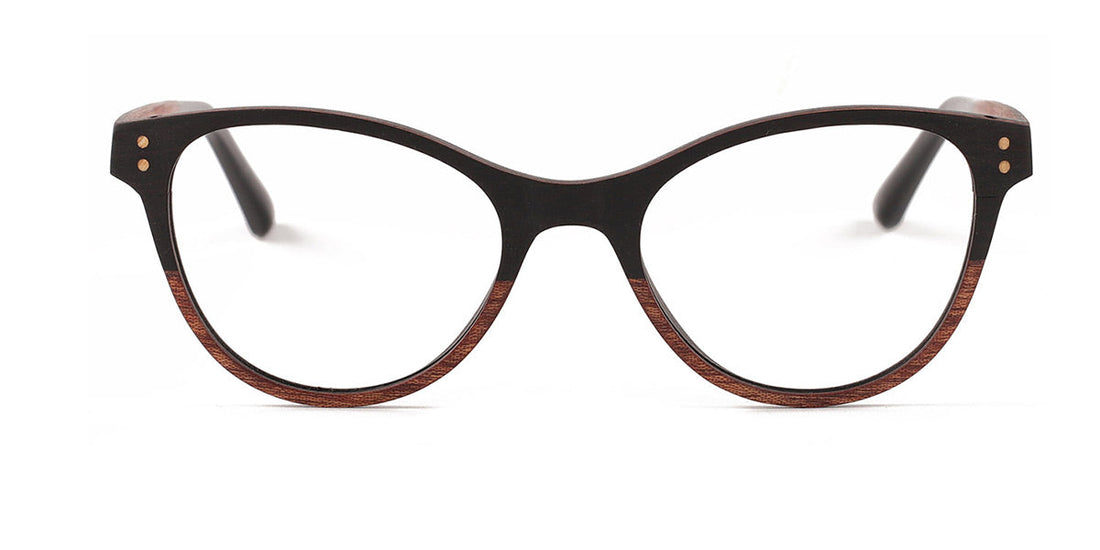 MX4713-3 | Women | Matte Brown | Wood Glasses