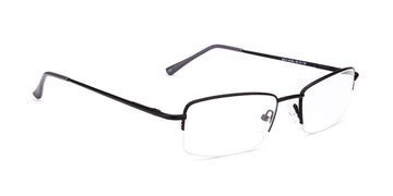Men | Matte Black | Metal Glasses - RA300-4