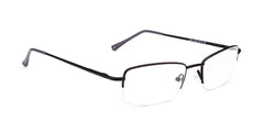 Men | Matte Black | Metal Glasses - RA300-4