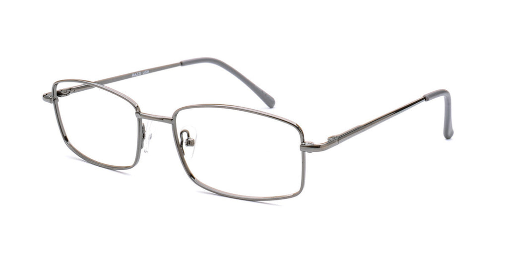 Men | Matte Gun | Metal Glasses - RA301-1