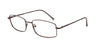 Men | Matte Brown | Metal Glasses - RA301-2