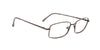 Men | Matte Brown | Metal Glasses - RA301-2