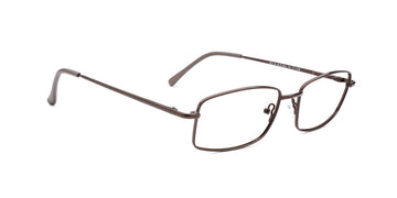 Men | Matte Brown | Metal Glasses - RA301-2