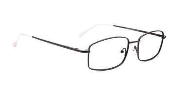 Men | Matte Black | Metal Glasses - RA301-3