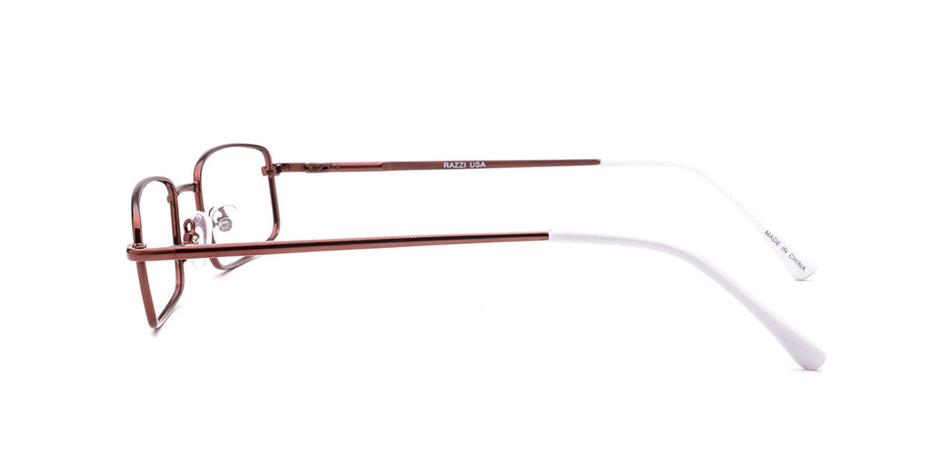 RA308-2 | Unisex | Matte Blue | Metal Glasses