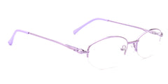 RA312-1 | Women | Shiny Purple | Metal Glasses