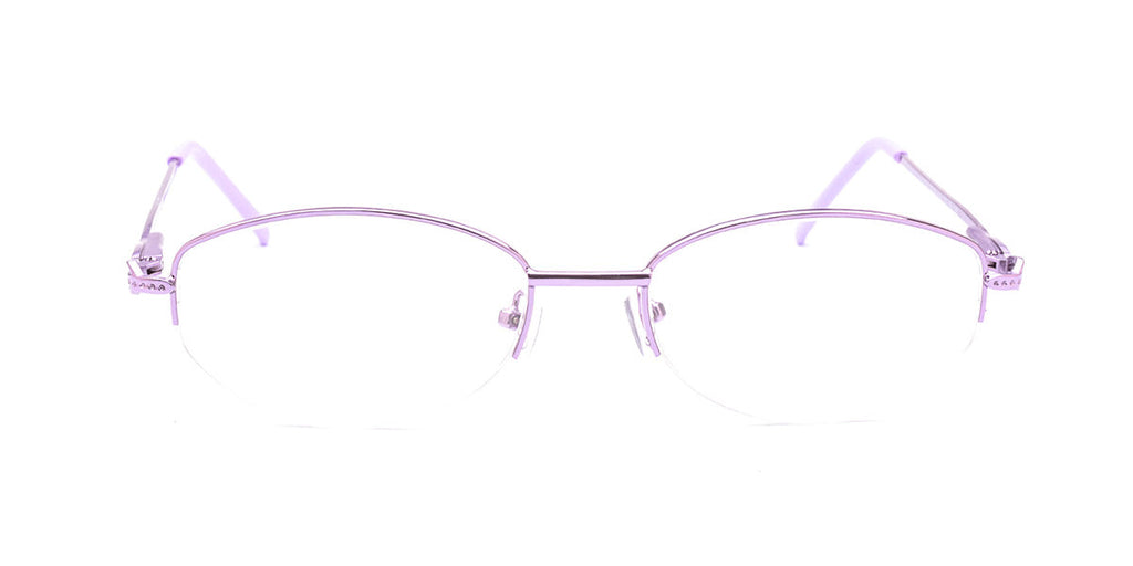 RA312-1 | Women | Shiny Purple | Metal Glasses