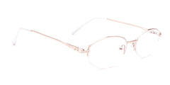 Women | Shiny Gold | Metal Glasses - RA312-3