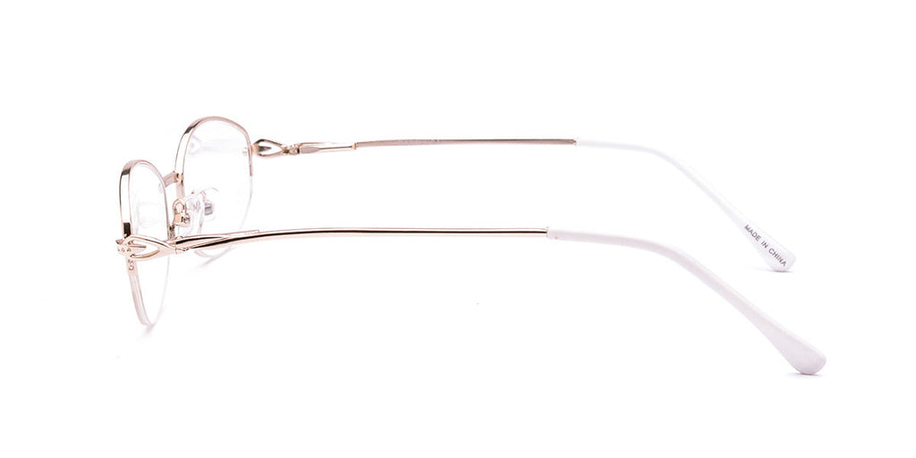 Women | Shiny Gold | Metal Glasses - RA312-3