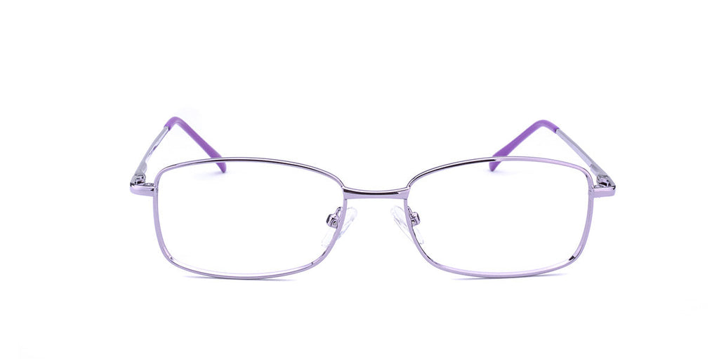 Women | Shiny Purple | Metal Glasses - RA316-1