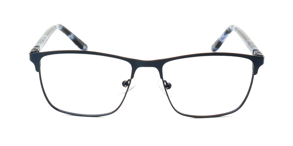 RA438-3 | Men | Matte Blue | Metal Glasses