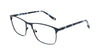 RA438-3 | Men | Matte Blue | Metal Glasses