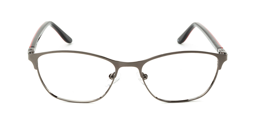 RA440-2 | Women | Shiny Gun | Metal Glasses