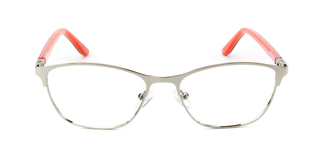 RA440-3 | Women | Shiny Silver | Metal Glasses