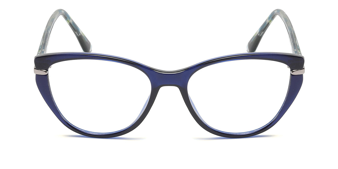Women | Shiny Blue | TR-90 Glasses - RA570-3