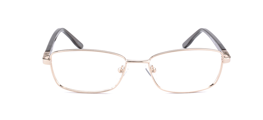 Women | Shiny Gold | Metal Glasses - RA428-1 