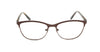 Women | Matte Brown | Metal Glasses - RA433-2 