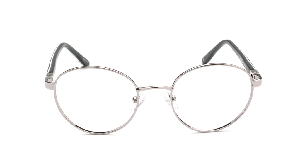 RA437-3 | Unisex | Shiny Gun | Metal Glasses