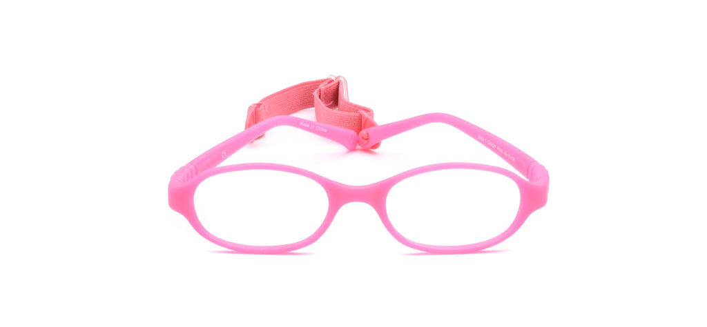 MX3049-1 | Kids | Matte Pink | Rubber Glasses