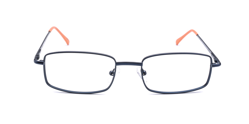 Men | Matte Blue | Metal Glasses - RA302-4 