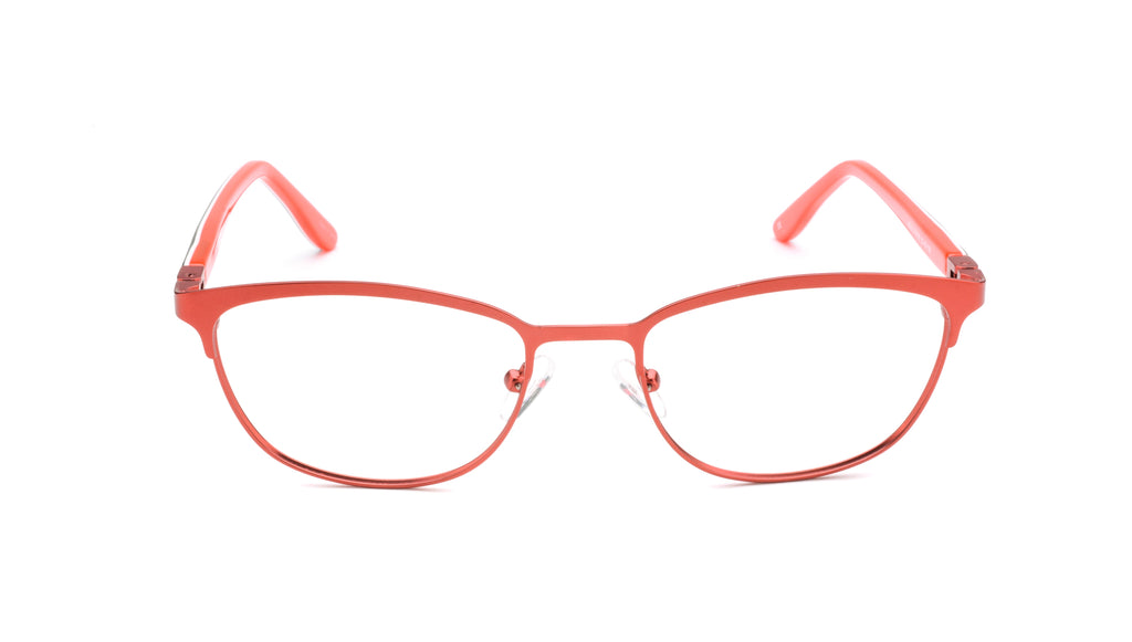 Women | Matte Burgundy | Metal Glasses - RA436-2 