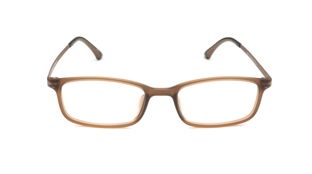 MX4028-1639-1 | Unisex | Matte Brown | Beta Titanium Glasses