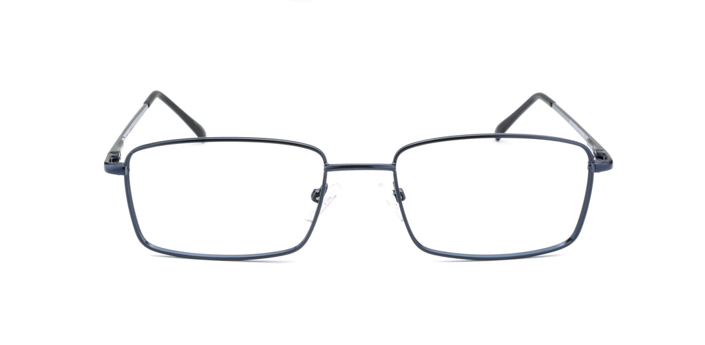 Men | Matte Blue | Metal Glasses - RA314-2 