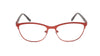 Women | Matte Burgundy | Metal Glasses - RA433-1 