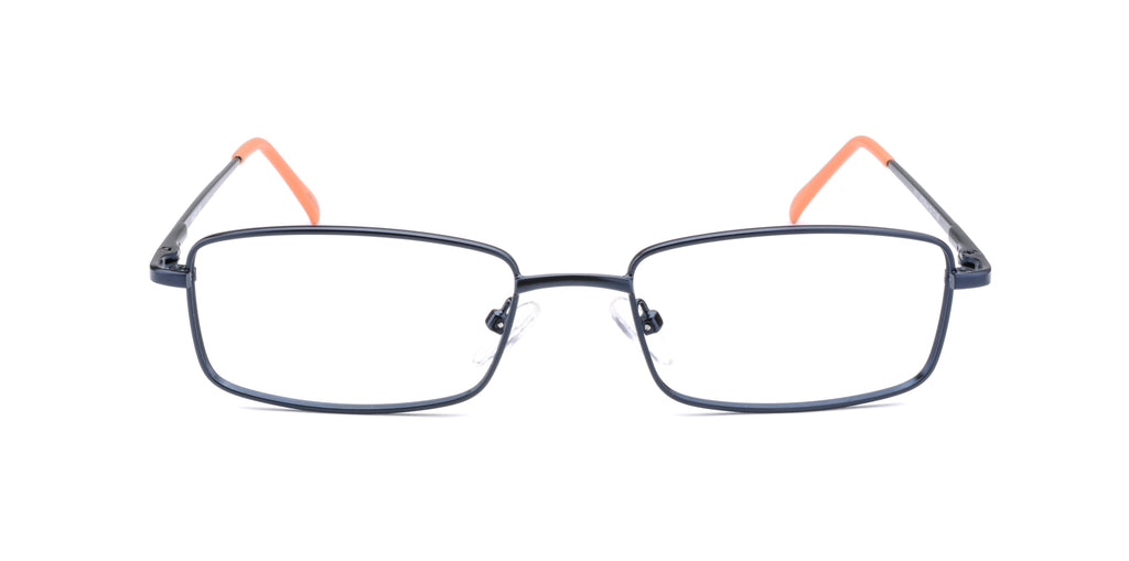 RA317-1 | Unisex | Matte Blue | Metal Glasses