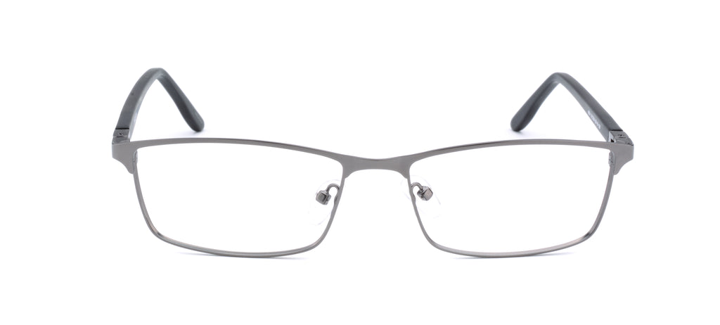 Unisex | Matte Gun | Metal Glasses - RA426-1 