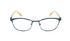 RA436-1 | Women | Matte Blue | Metal Glasses