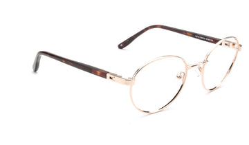 Unisex | Shiny Gold | Metal Glasses - RA437-2 