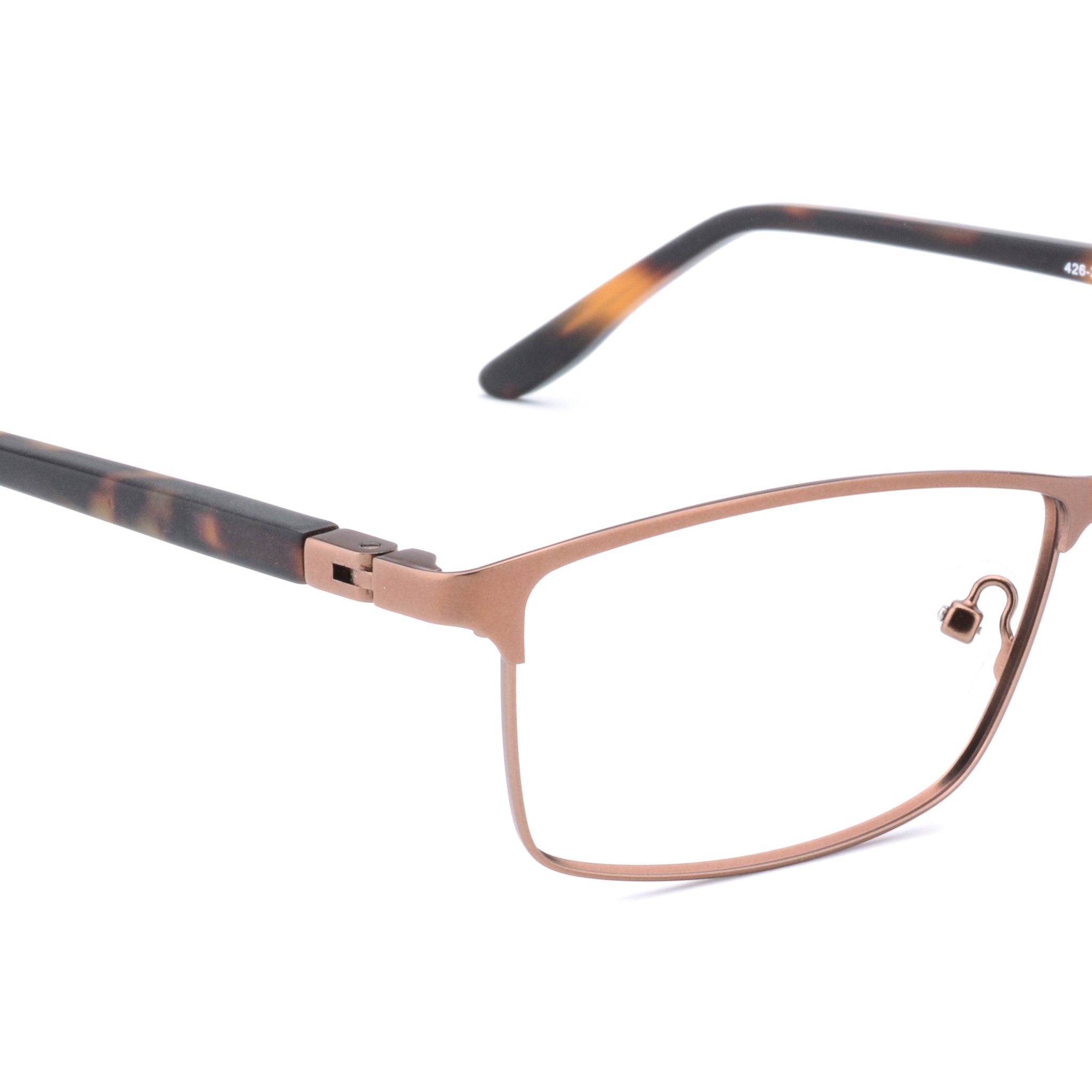 Unisex | Matte Gun | Metal Glasses - RA426-2 