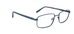 Men | Matte Blue | Metal Glasses - RA429-3 