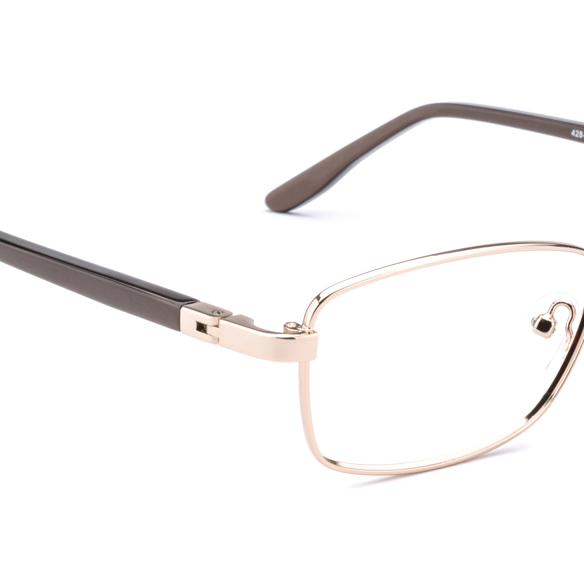 Women | Shiny Gold | Metal Glasses - RA428-1 