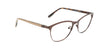 Women | Matte Brown | Metal Glasses - RA433-2 