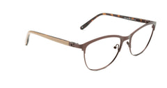 Women | Matte Brown | Metal Glasses - RA433-2 